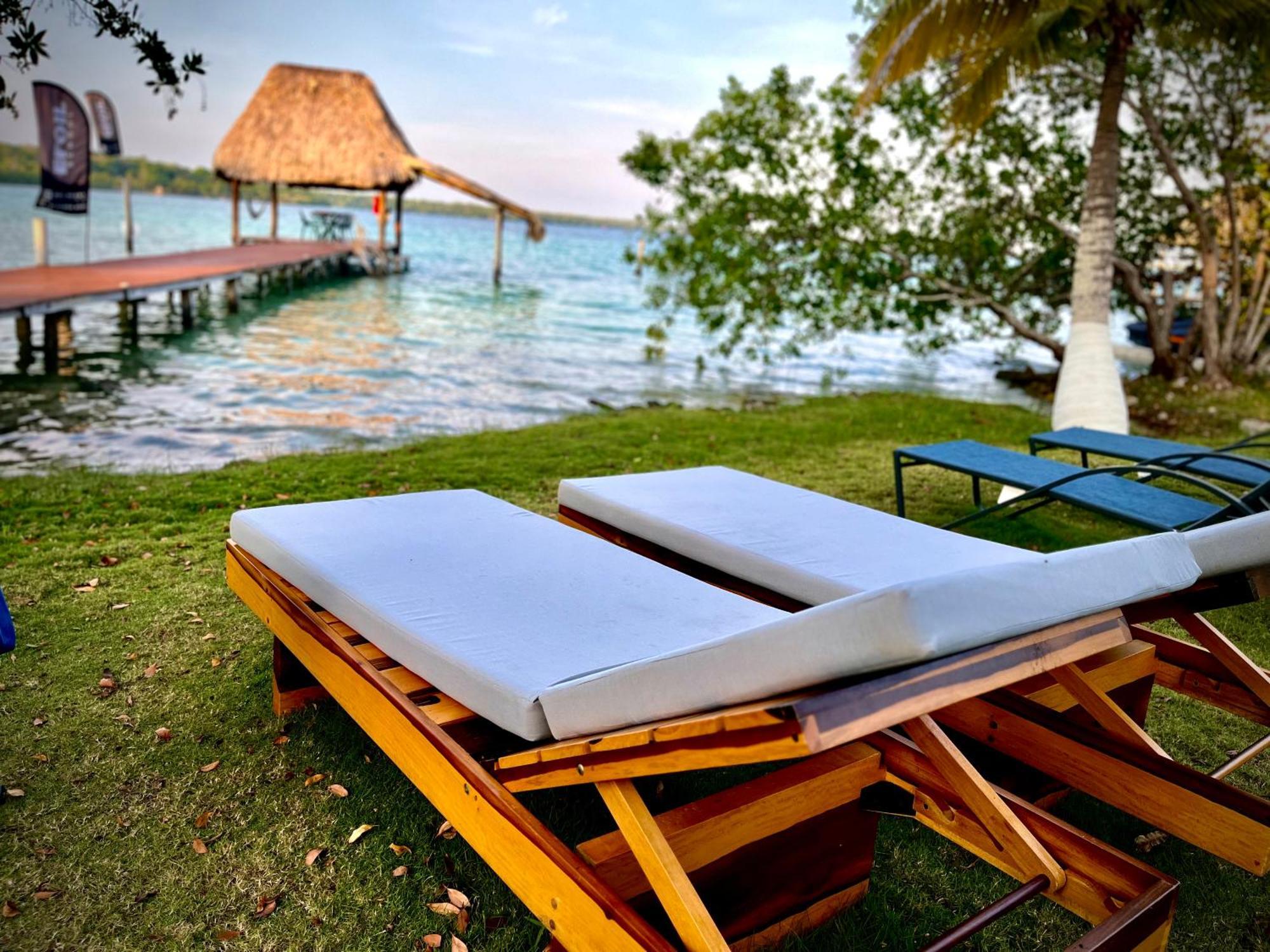 Cabana Con Muelle Privado En La Laguna De บากาลาร์ ภายนอก รูปภาพ