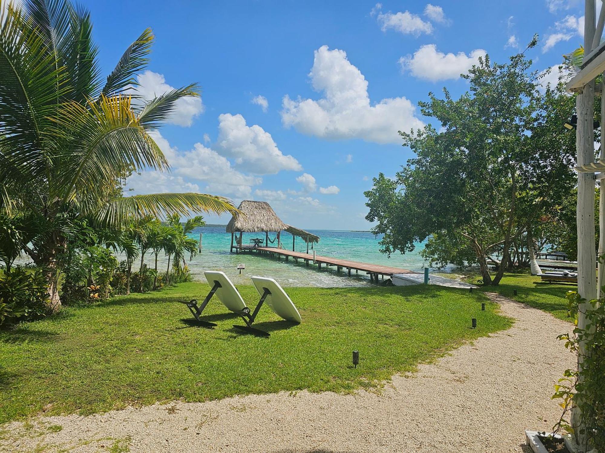 Cabana Con Muelle Privado En La Laguna De บากาลาร์ ภายนอก รูปภาพ